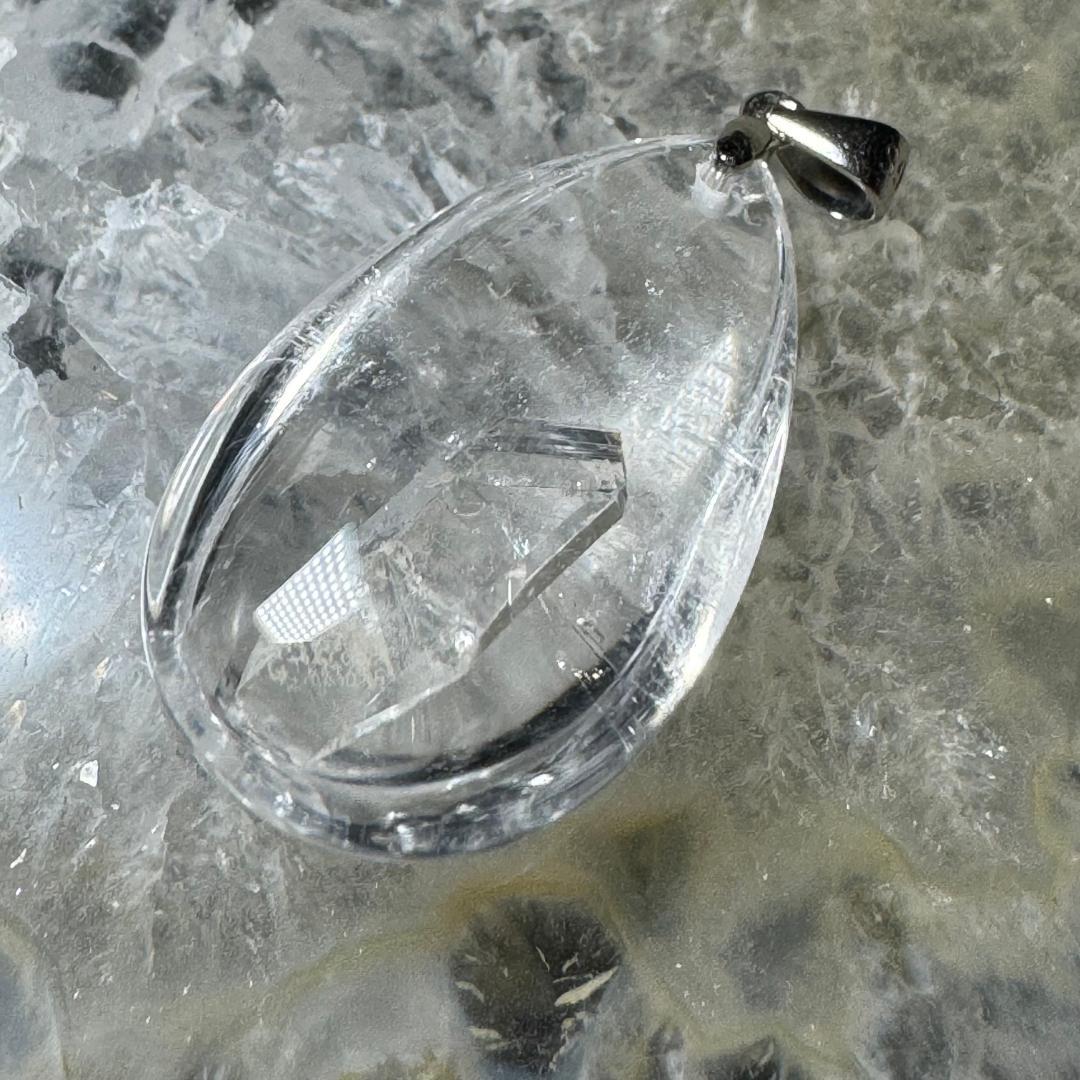 希少石◇クォーツインクォーツ◇ペンダントトップ