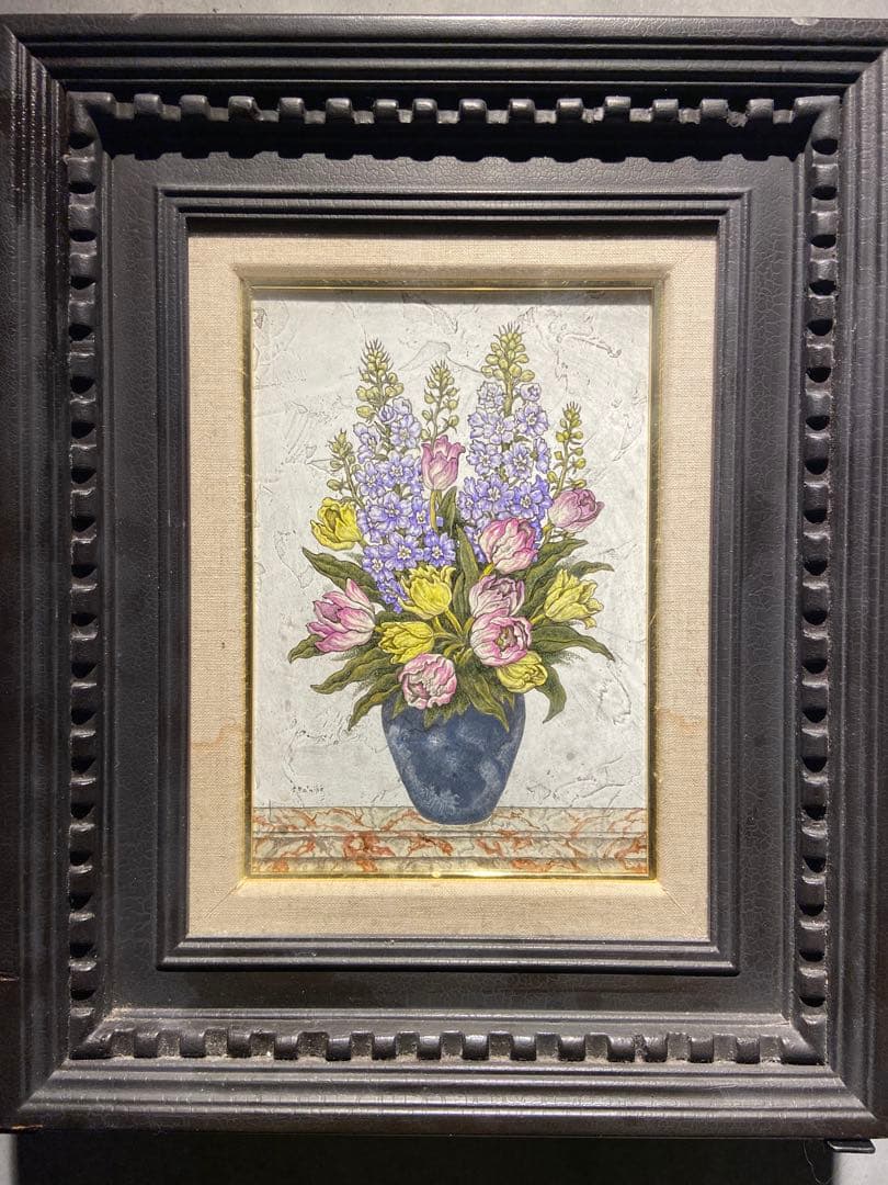 円池　茂　【卓上の花】