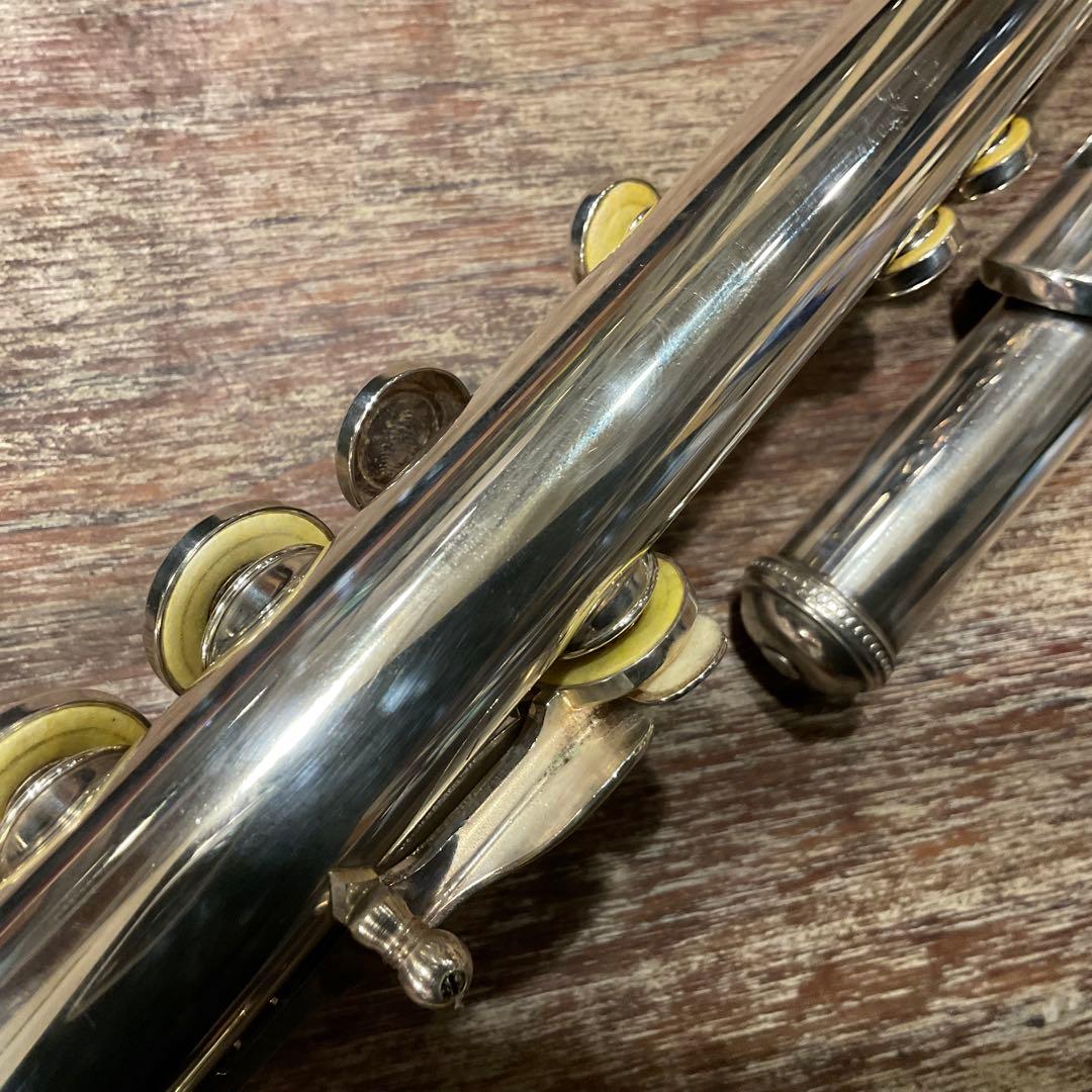 YAMAHA ヤマハ フルート YFL-351 リップ銀製 管体銀メッキ 吹奏