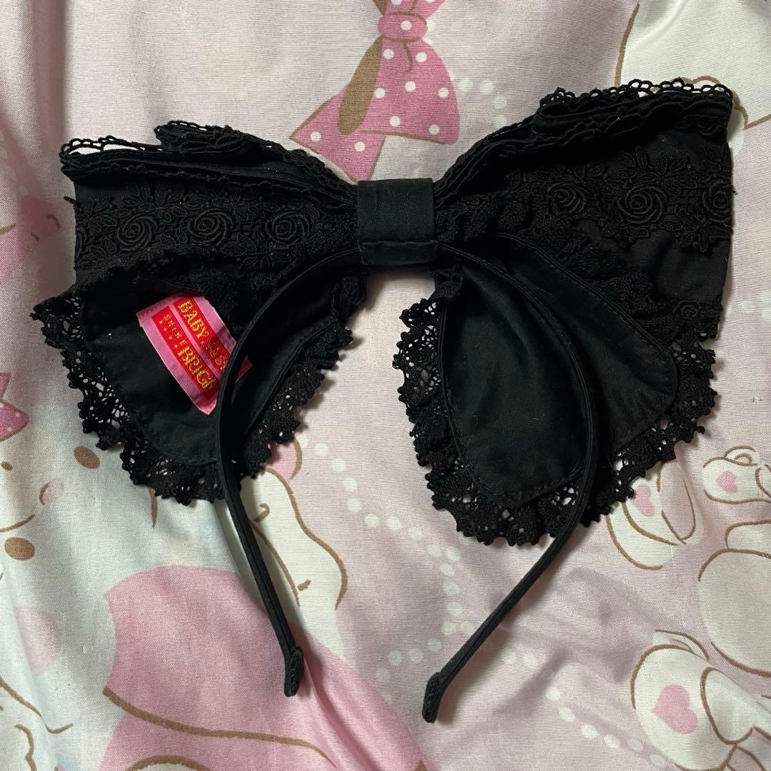 キャメロンカチューシャ 黒 美品