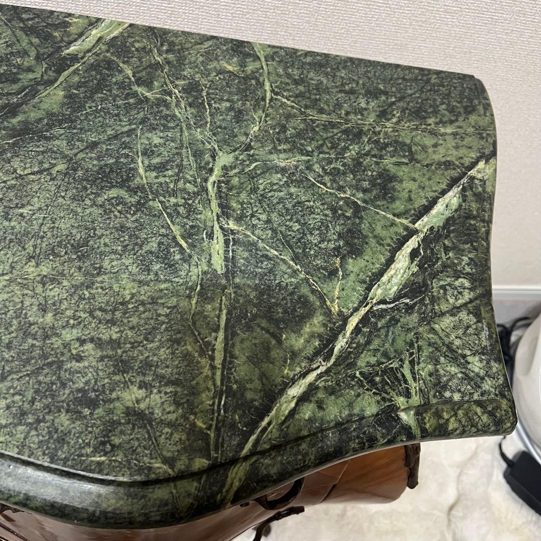 アンティーク　ルイ15世様式　コモード　チェスト　大理石天板 猫脚　真鍮