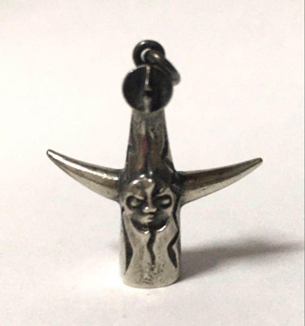 希少 当時品 太陽の塔 ネックレス トップ ミキモト シルバー製 アクセサリー