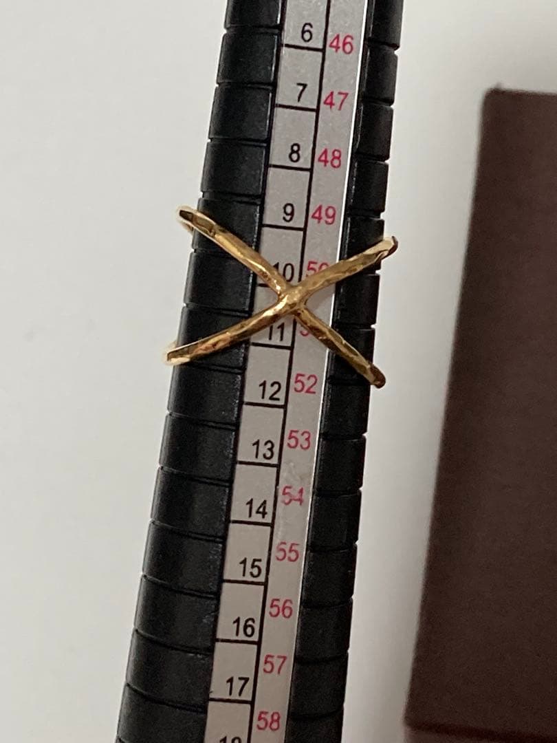 coco. ！　casuca daria リング　rough　-K18