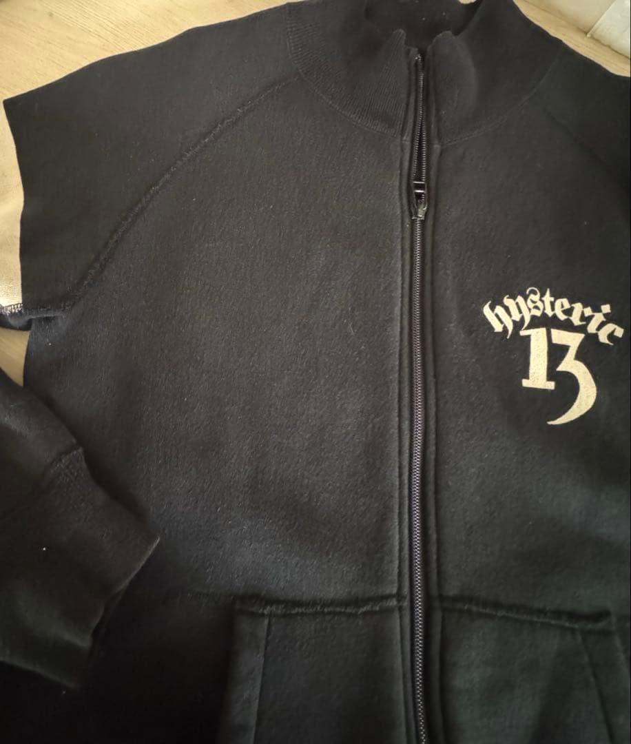 HYSTERIC GLAMOUR スエットブルゾン　ヴィンテージ