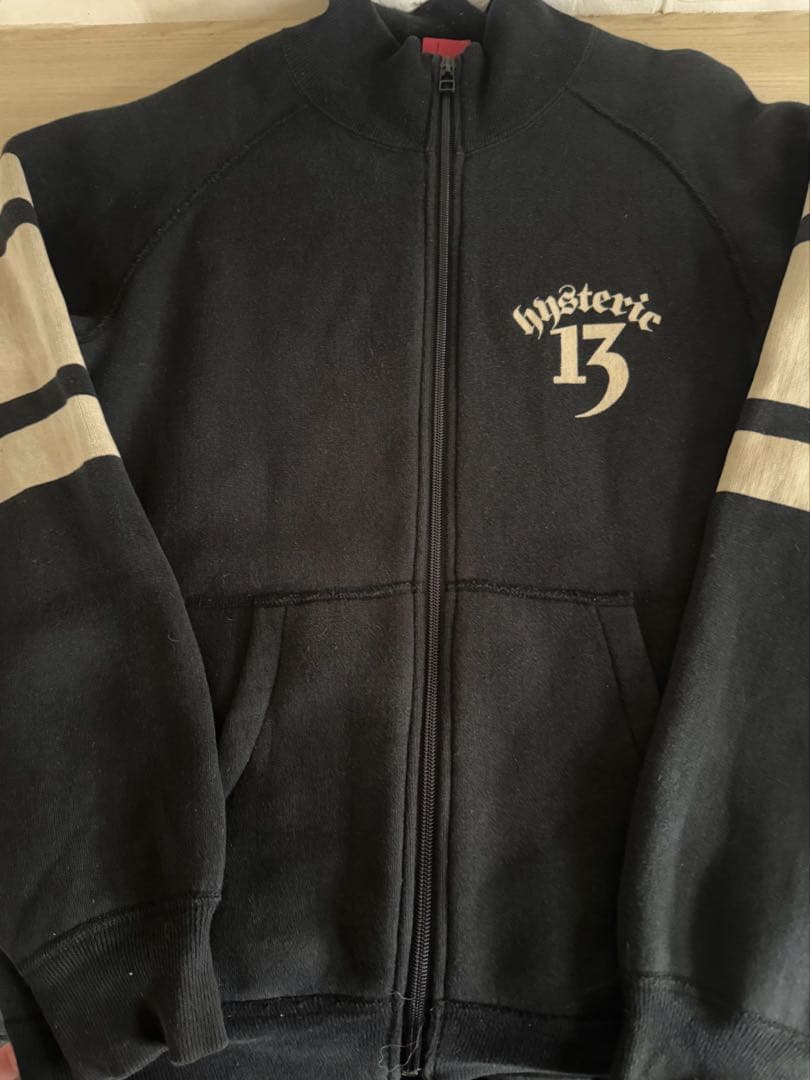 HYSTERIC GLAMOUR スエットブルゾン　ヴィンテージ