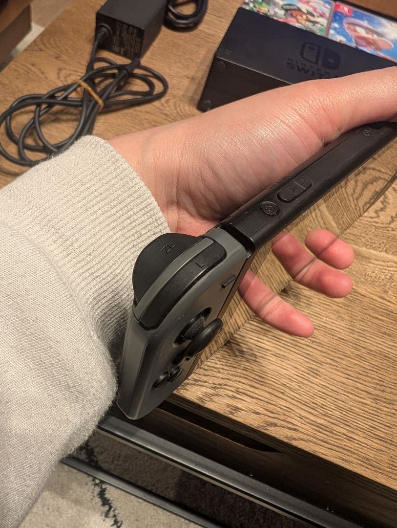 Nintendo Switch 本体 グレー ゲーム2本付き