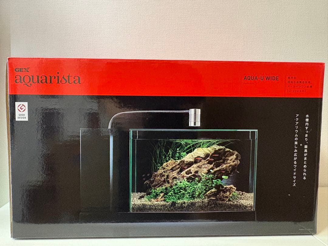 GEX AQUA-U WIDE ブラック