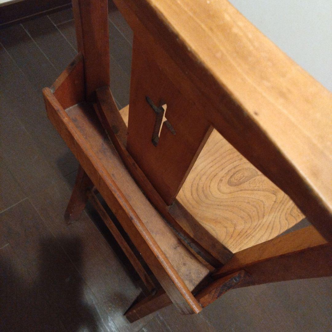 チャーチチェア 教会 いす 椅子 イギリスアンティーク アンティーク ビンテージ