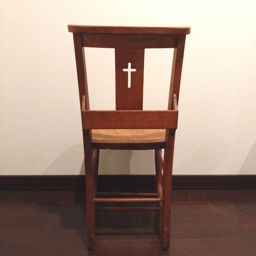 チャーチチェア 教会 いす 椅子 イギリスアンティーク アンティーク ビンテージ