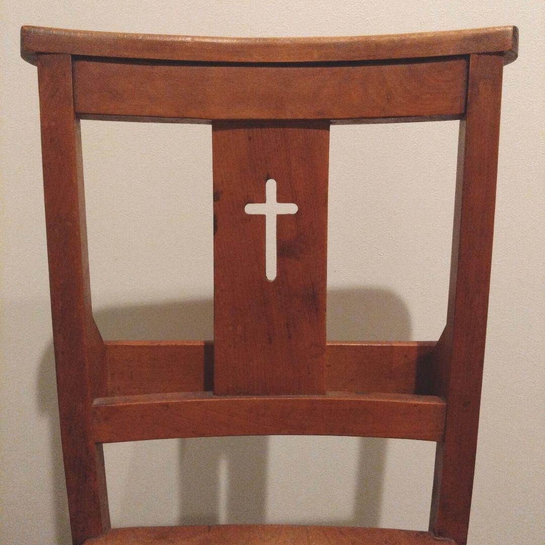 チャーチチェア 教会 いす 椅子 イギリスアンティーク アンティーク ビンテージ