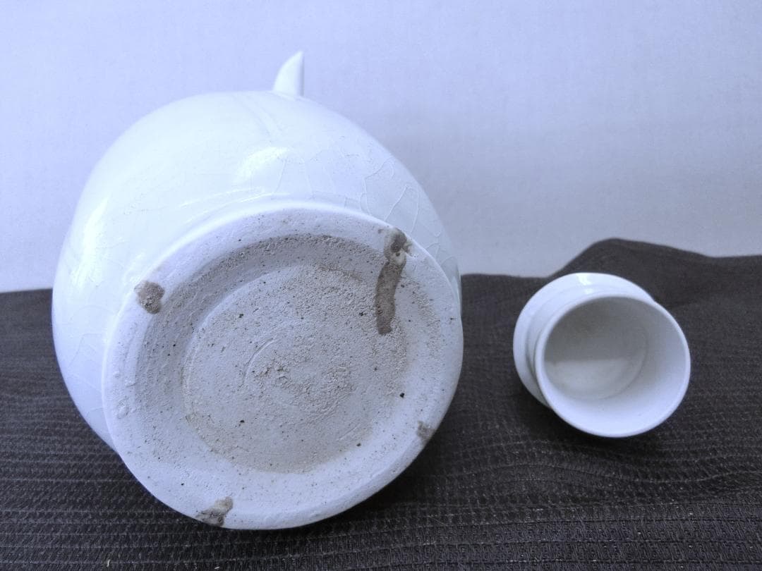 処分価20（火）22時まで【水注　水差　蓋付獣姿・FA・中国　酒器】◆古董骨董