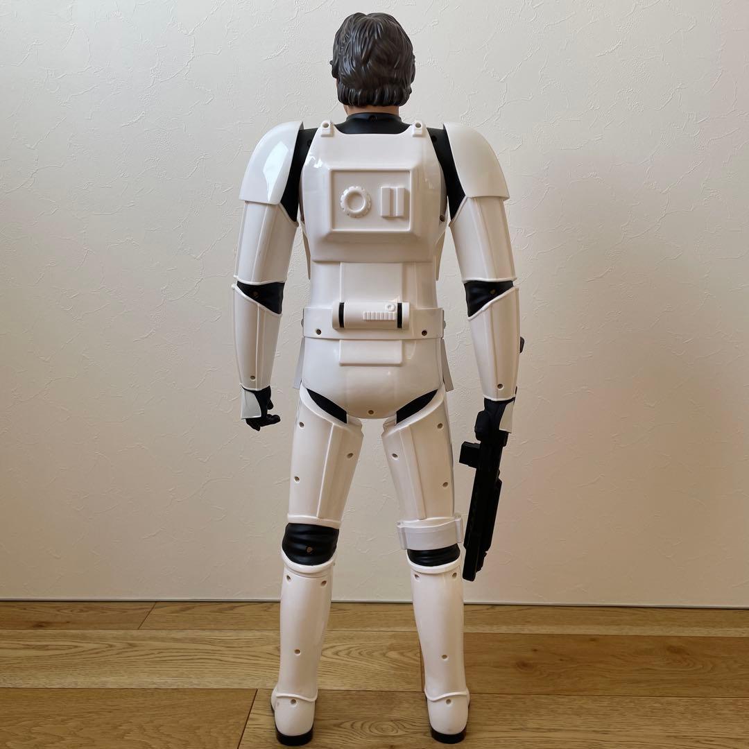 スター・ウォーズ　フィギュア　ハン・ソロ／ストームトルーパー　31インチ