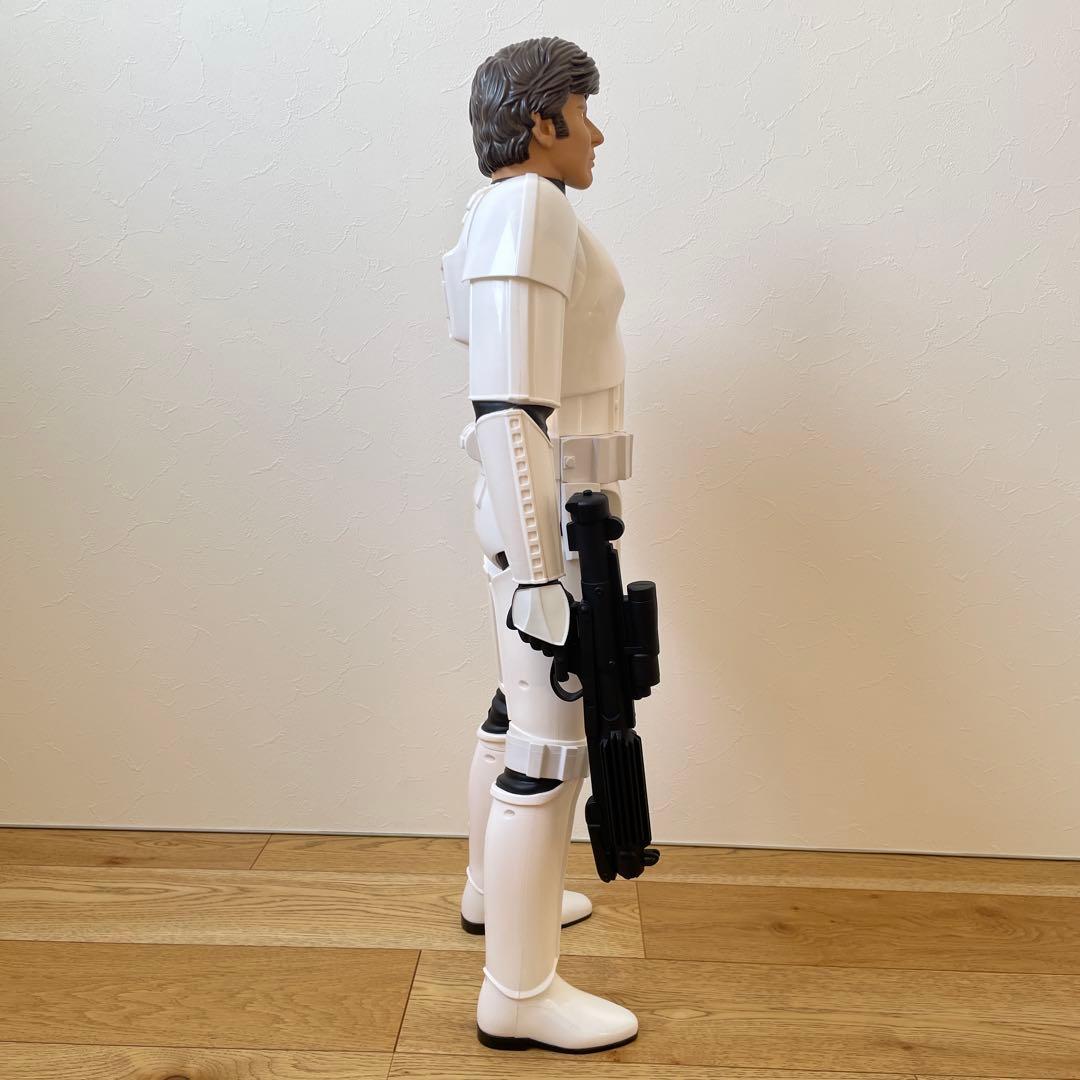 スター・ウォーズ　フィギュア　ハン・ソロ／ストームトルーパー　31インチ