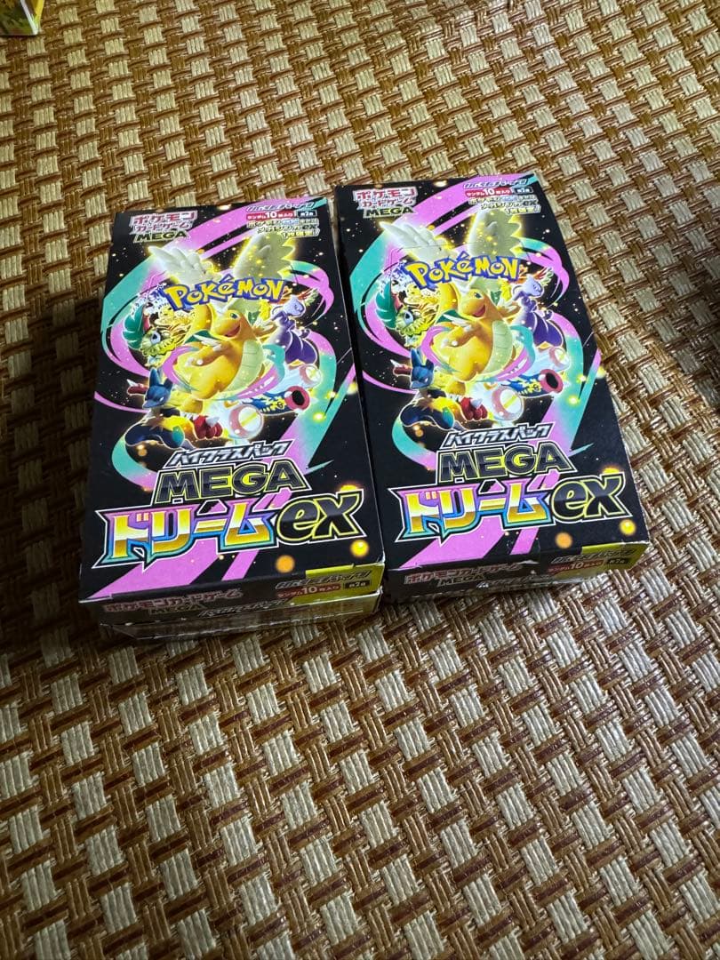 T*4様 ポケモンカードゲーム MEGA ドリームex 2box パックのみ