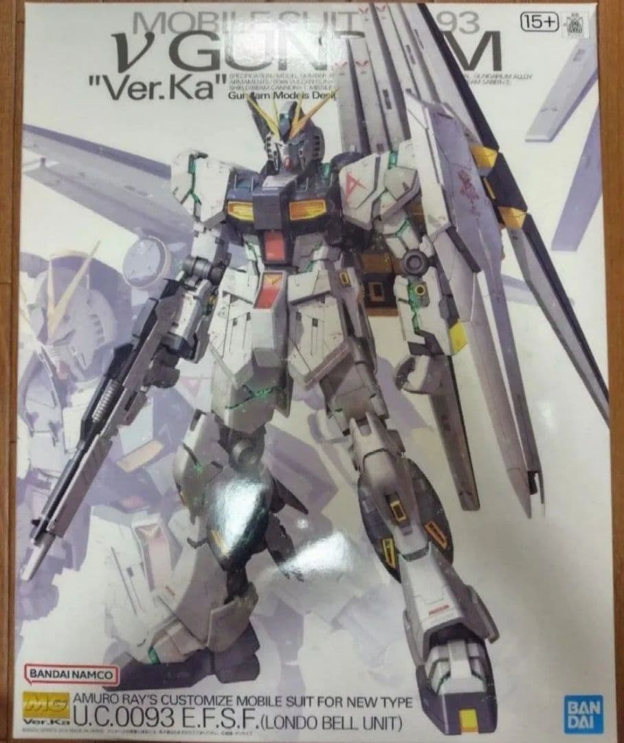 未組立　MG 1/100 νガンダム Ver.ka　ニューガンダム