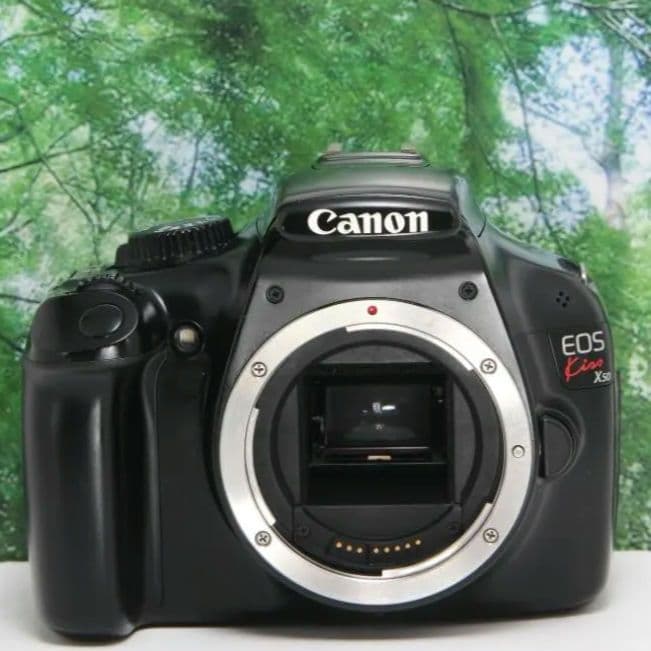 ❤シャッター数5708♪スマホに動画と写真転送☆Canon Kiss X50❤