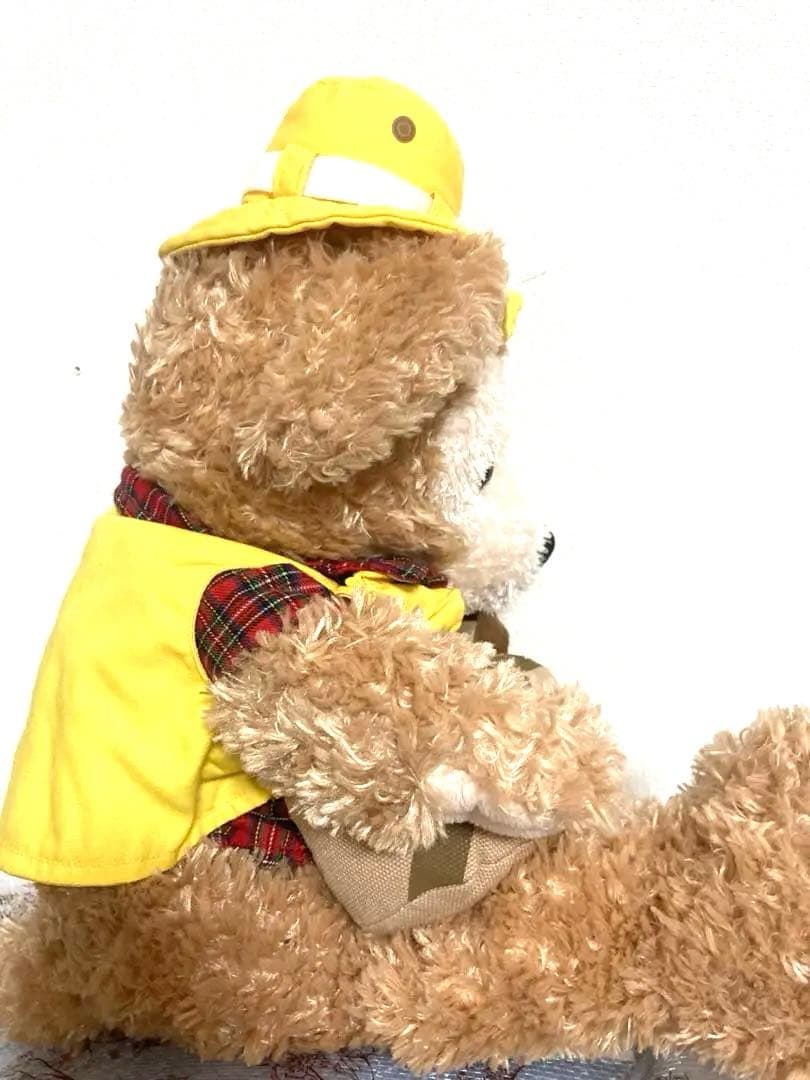 TDS ダッフィー 初期ぬいぐるみ　白タグ　ビーズ