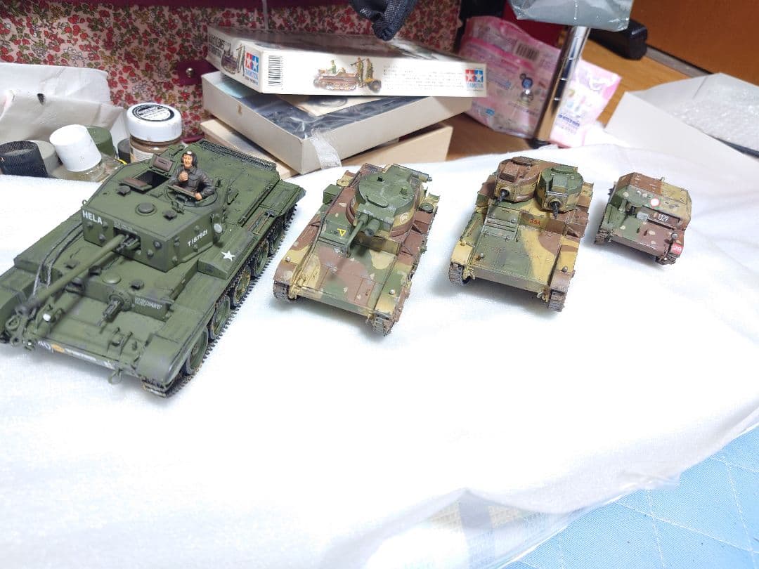 1/35ポーランド軍第7師団戦車まとめ買いセット　完成品