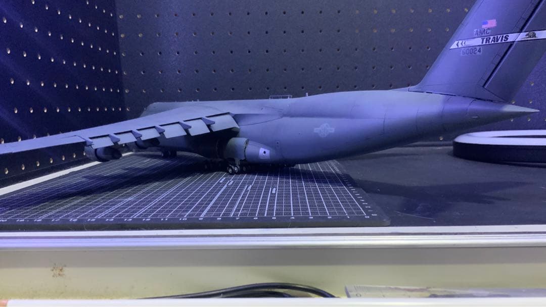 1/144スケールC5Bギャラクシー米軍大型輸送機