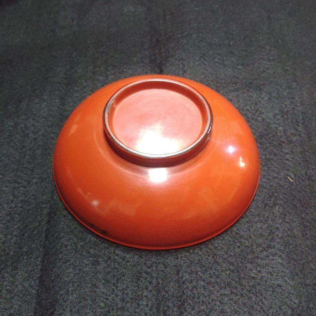 応量器　江戸初期　根来四つ椀二組完品　漆器