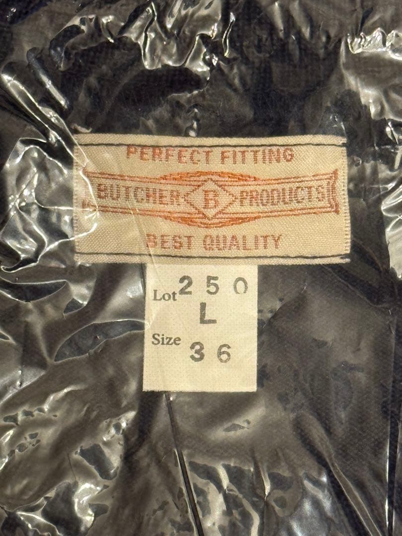 atlast butcher products ワイドボーダー Tシャツ 36