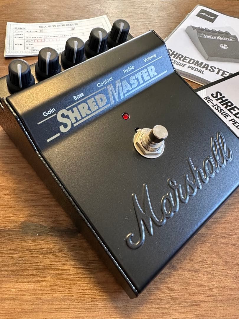 美品 完動品 Marshall ShredMaster 復刻版 箱・付属品あり