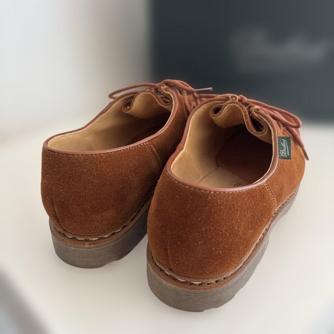 パラブーツ／ミカエル／スウェード／ウィスキー／39.5