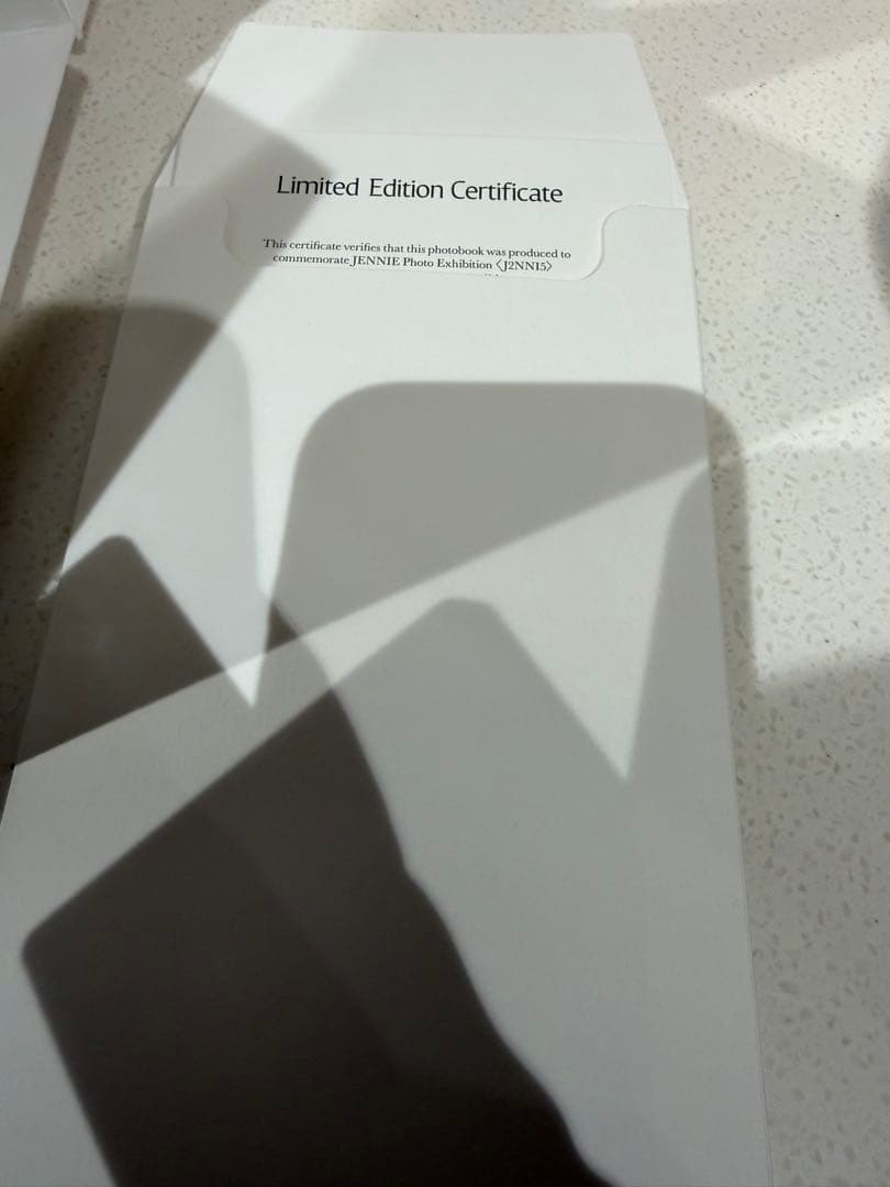 blackpink jennie ジェニ　写真展　popup フォトブック