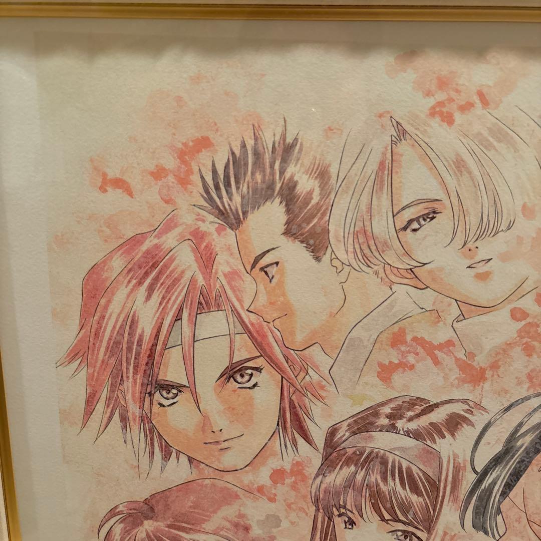 サクラ大戦　松原秀典　リトグラフ　雪月風花　大正　絵