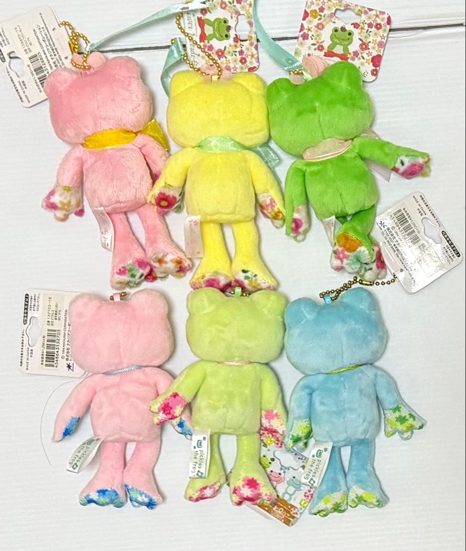 かえるのピクルスマスコット6点セット⑤未使用品