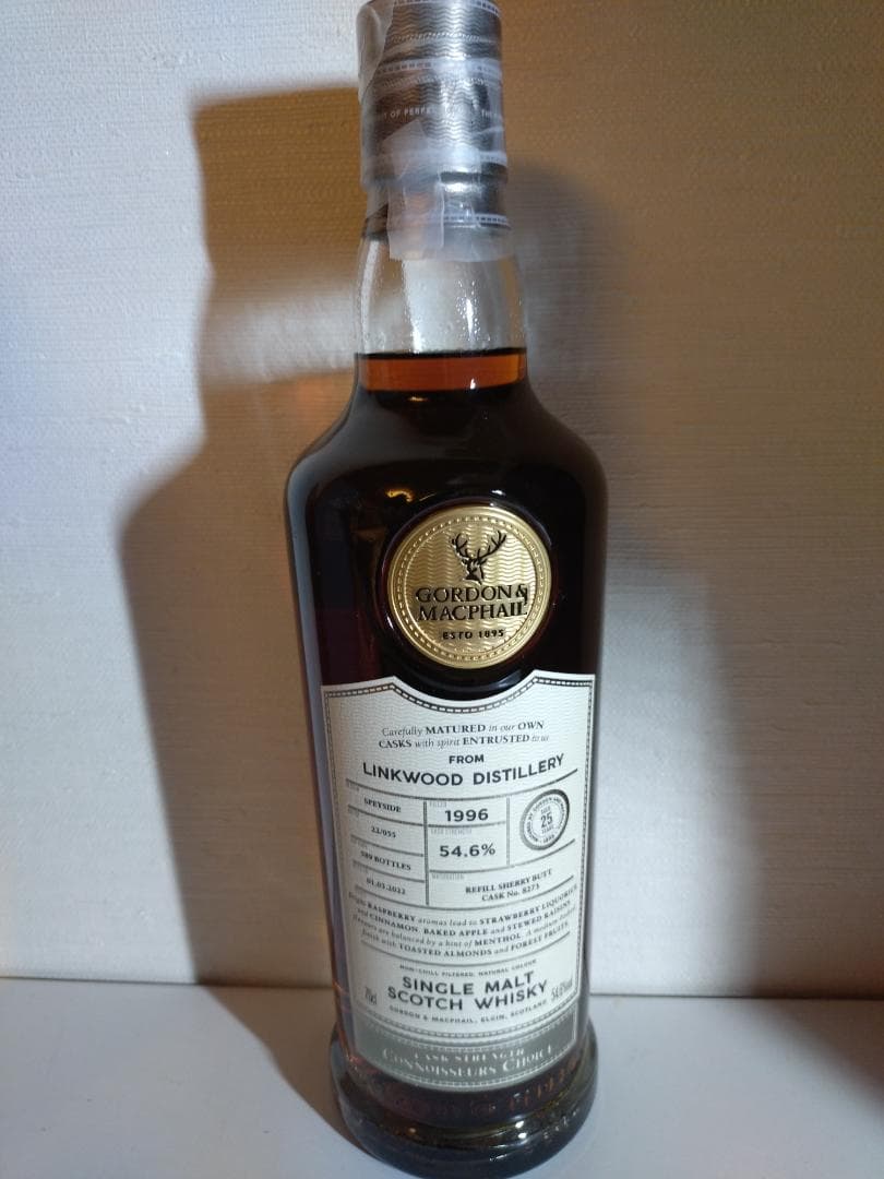 リンクウッド25 コニッサーズチョイス　1996年 ゴードン＆マックファイル