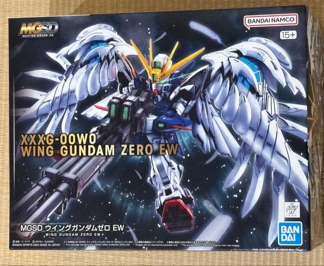 ガンプラ　MGSD ウイングガンダムゼロ EW