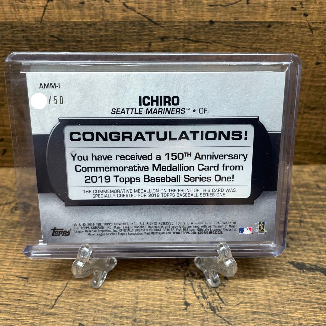 入手困難 イチロー 世界50枚限定 MLB150周年記念メダリオン ゴールド
