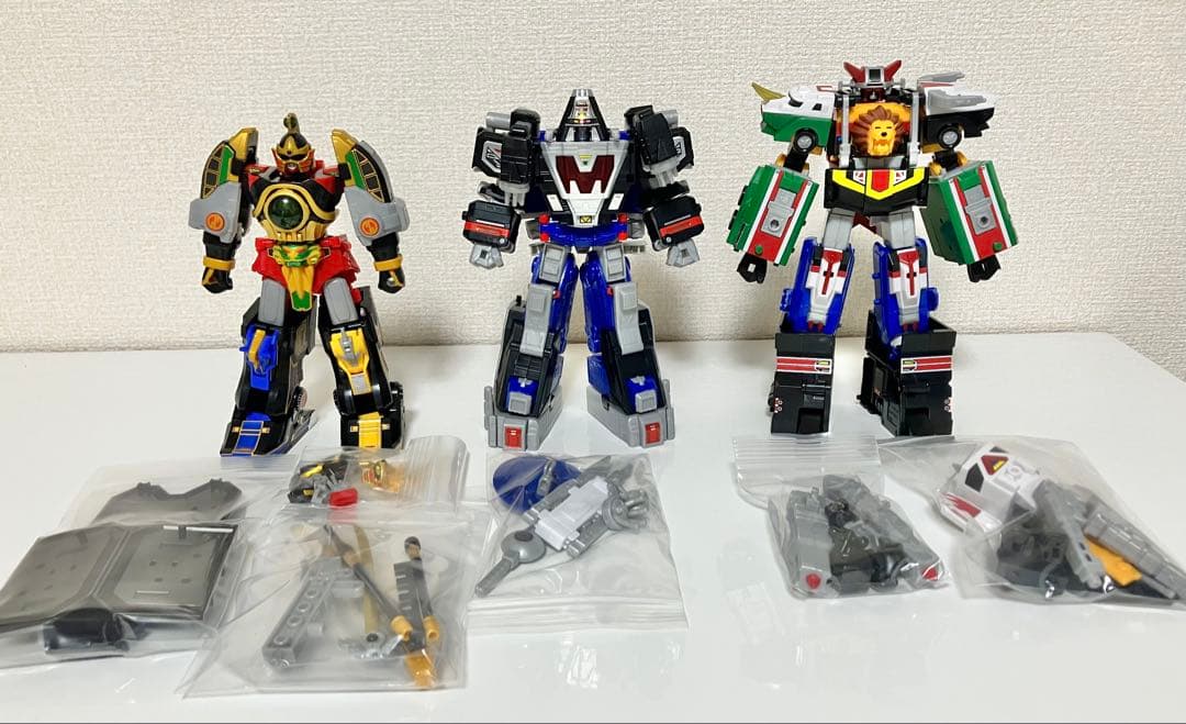 【まとめ売り】SMP組立済み完成品　　スーパー戦隊・プラモデル