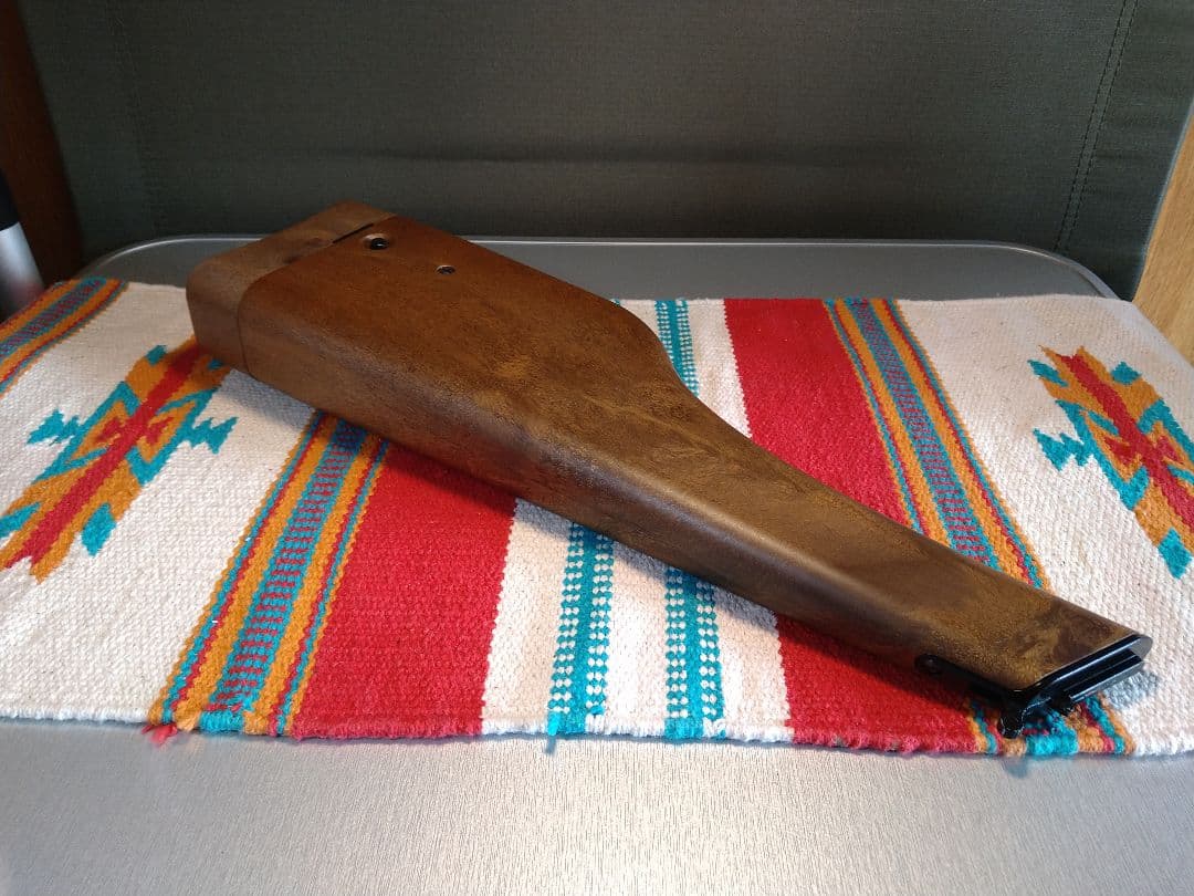 未使用！ＡW製モーゼルM712ガスガン用　フェイクウッドストックホルスター！