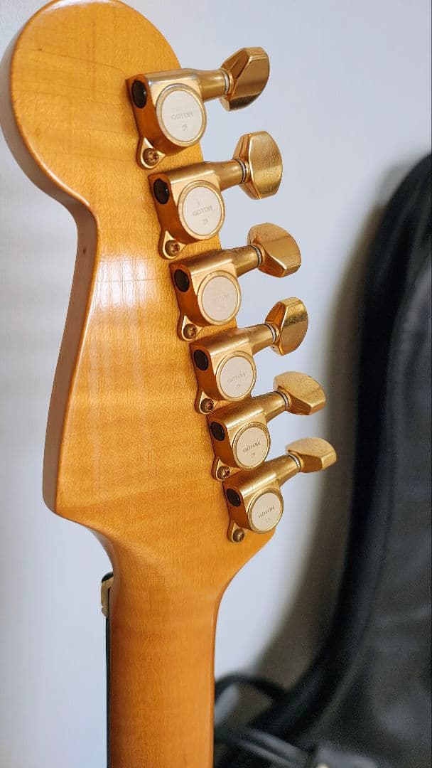 フェルナンデス FST-125　ラッカー　エボニー　Evansピックアップ