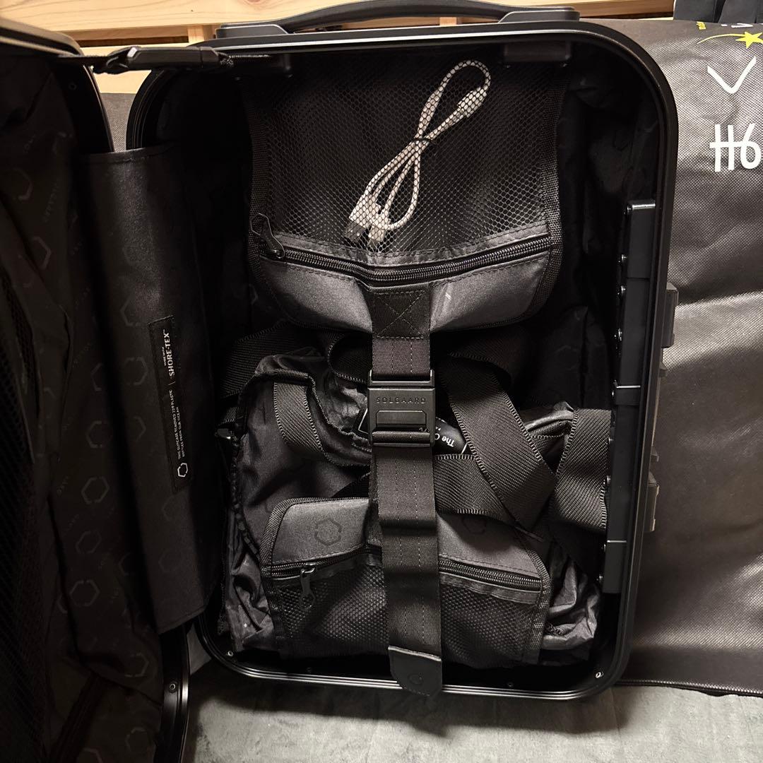 SOLGAARD 機内持込39L スーツケース　※シェルフの予備をサービス！