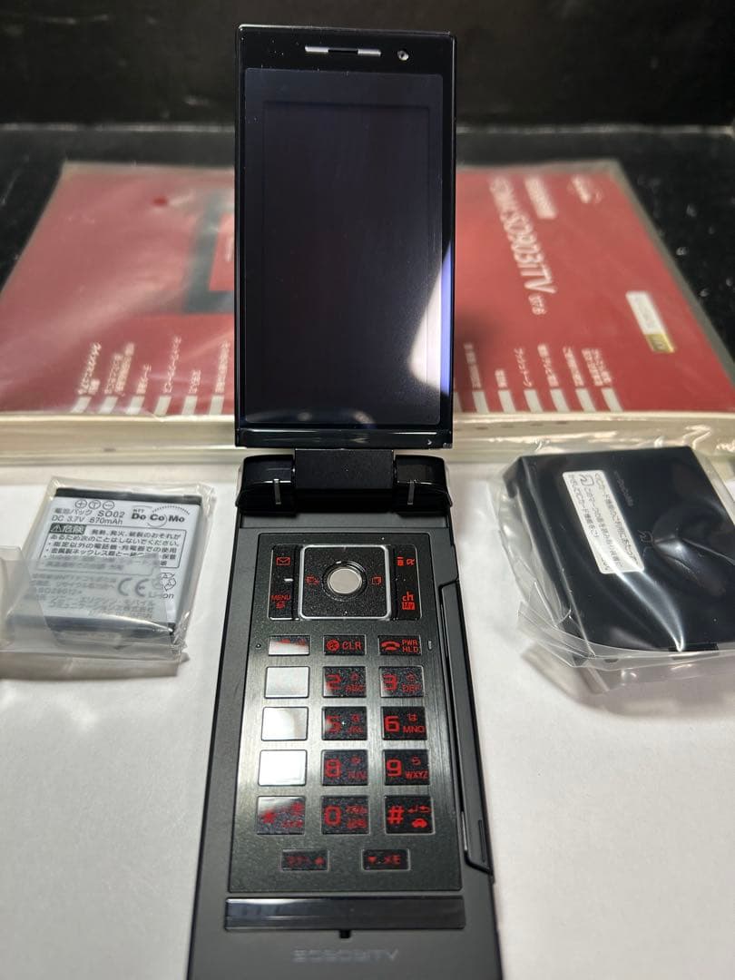 NTT DoCoMo FOMA SO903iTV メタルブラック