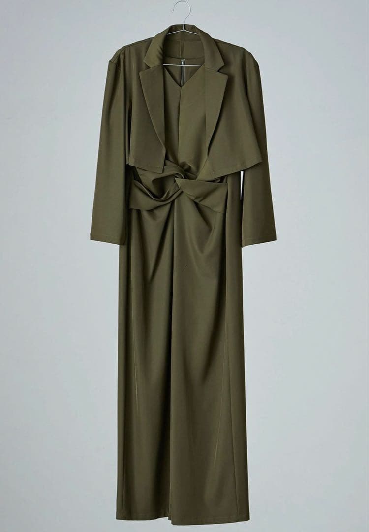 【niana】プラクティカルショートジャケットセットアップ 2点　パンツドレス