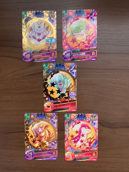 ドラゴンボールヒーローズ　一から五星龍　プロモ　再録