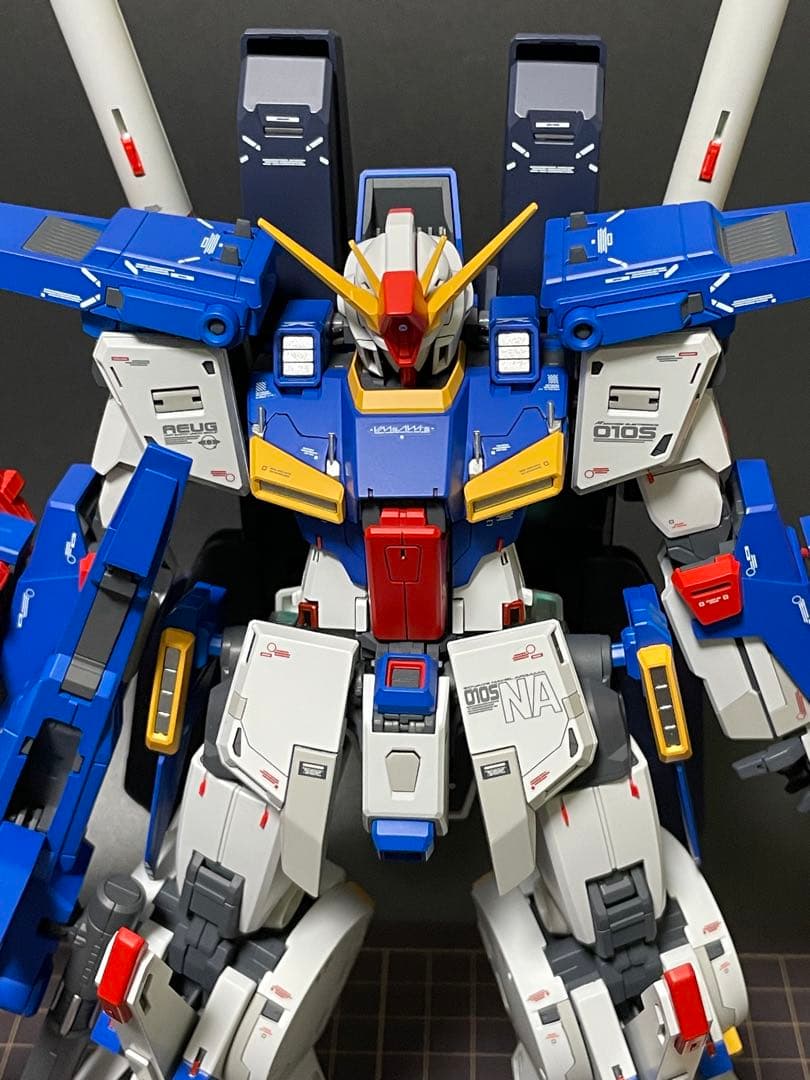 mg 強化型z zガンダムverKa 全塗装完成品