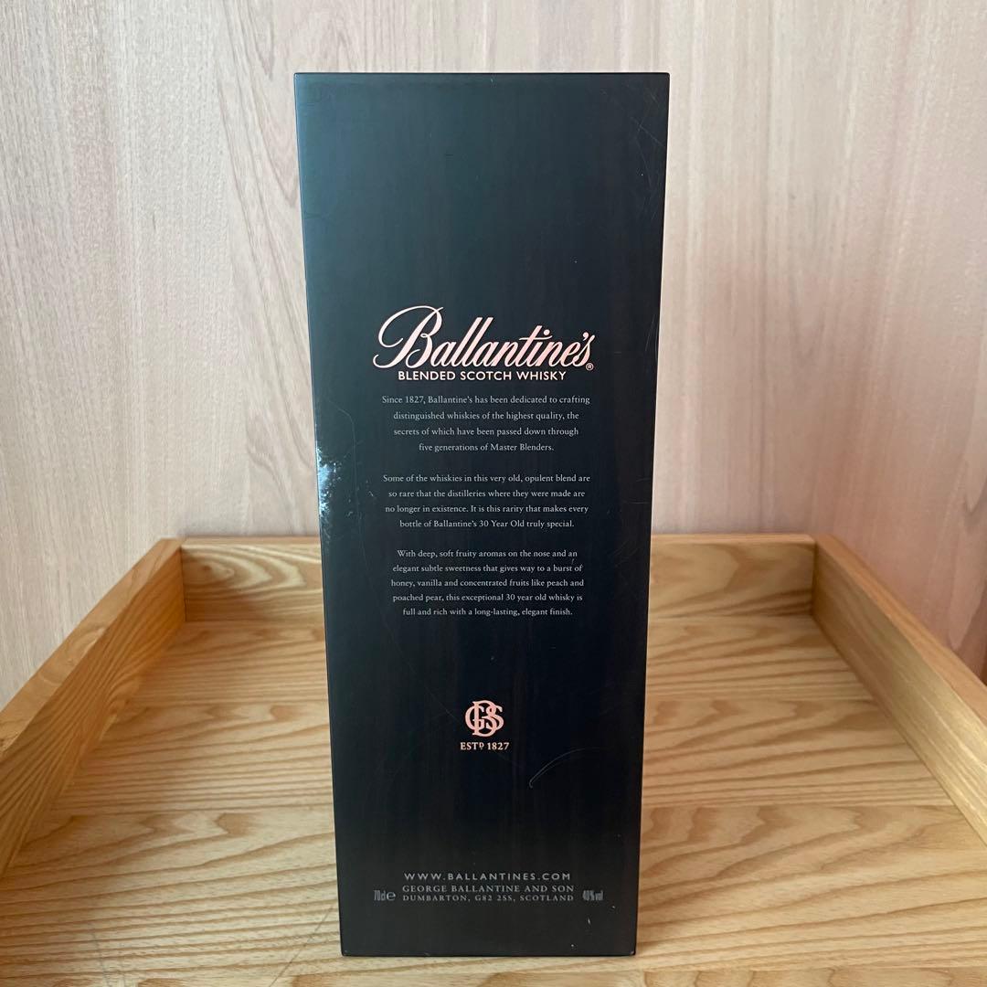 Ballantine's 30年 バランタイン スコッチウイスキー★木箱入り