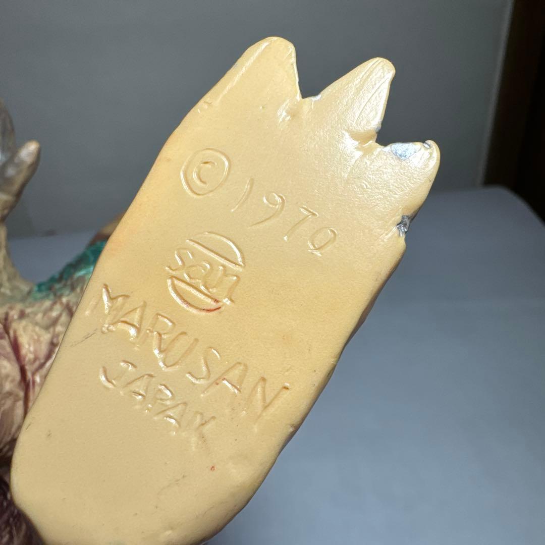 当時物　マルサンオリジナル怪獣ソフビ　アンゴラス