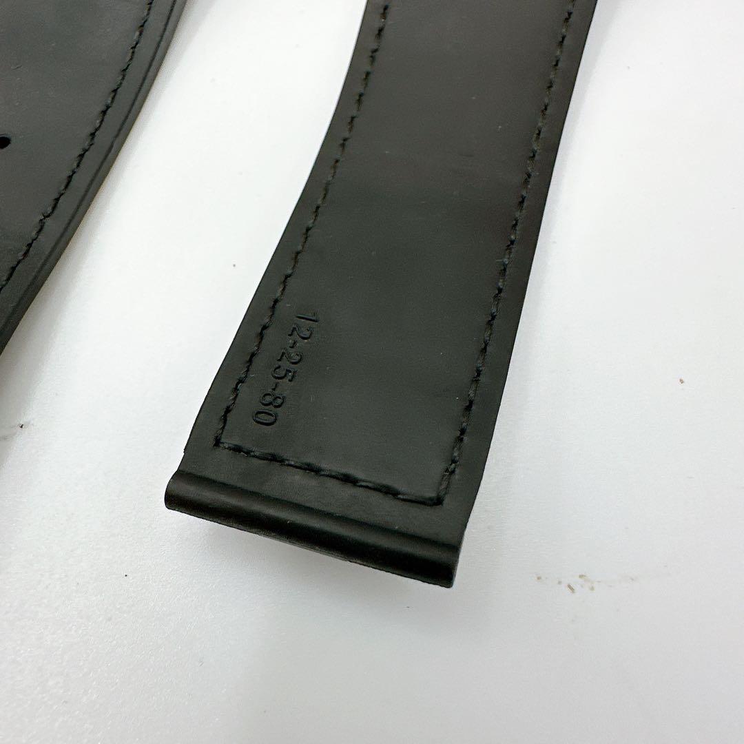 ◆ウブロ◆クロコ×ラバー 腕時計 ベルト純正 ラバーストラップ ブラック