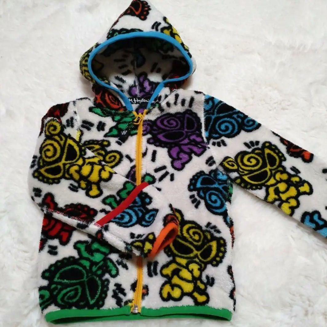 HYSTERIC MINIヒスミニフリースセットアップ白90cm