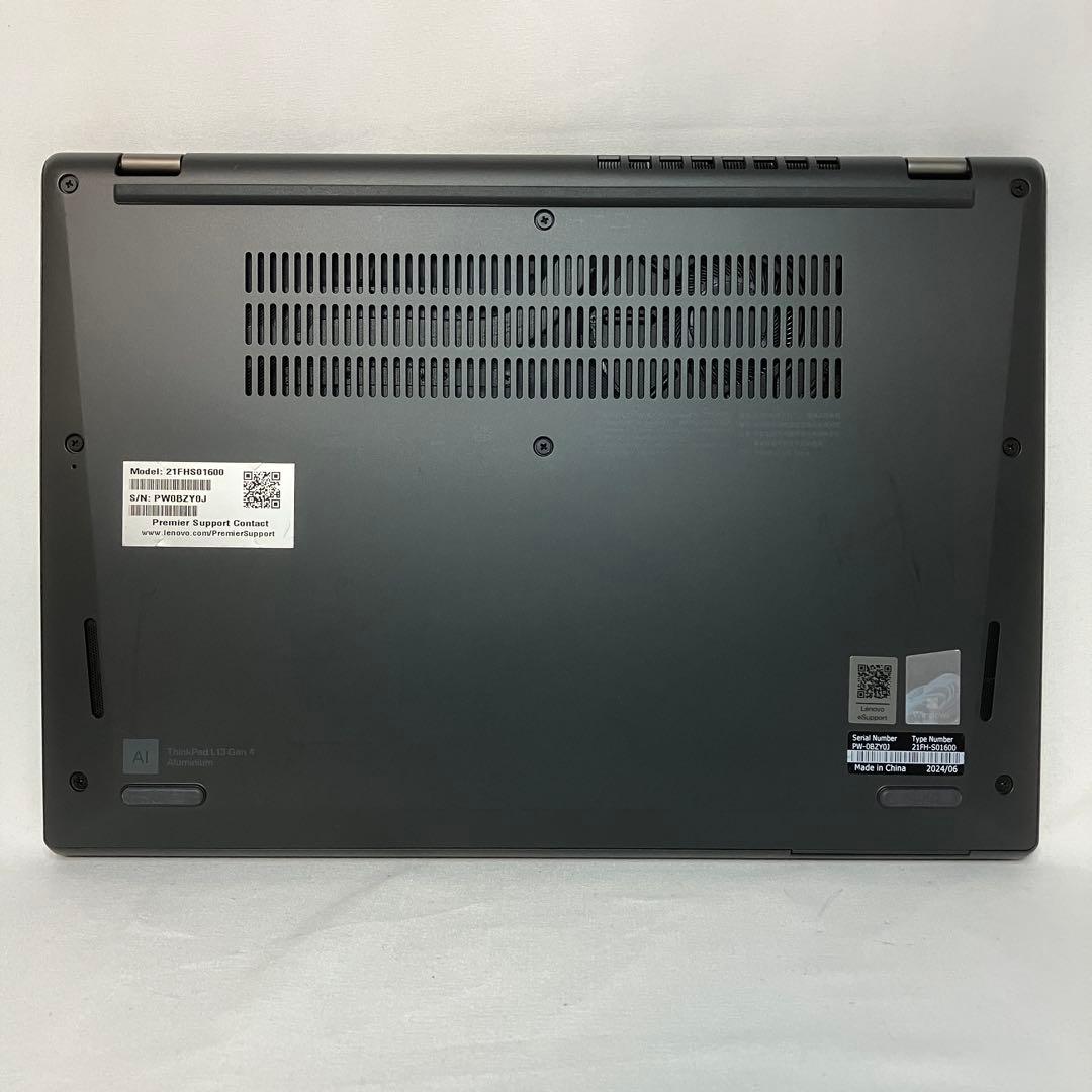 美品 ThinkPad L13 Gen4 第13世代 i7 16GB 保証期間中