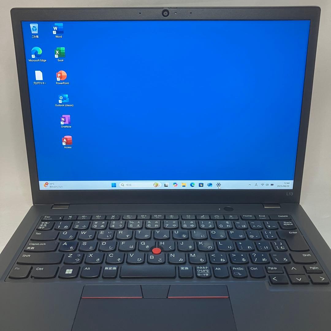 美品 ThinkPad L13 Gen4 第13世代 i7 16GB 保証期間中