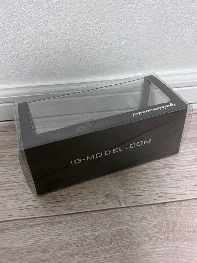 ignition model サバンナ ミニカー ワインレッド 1/43