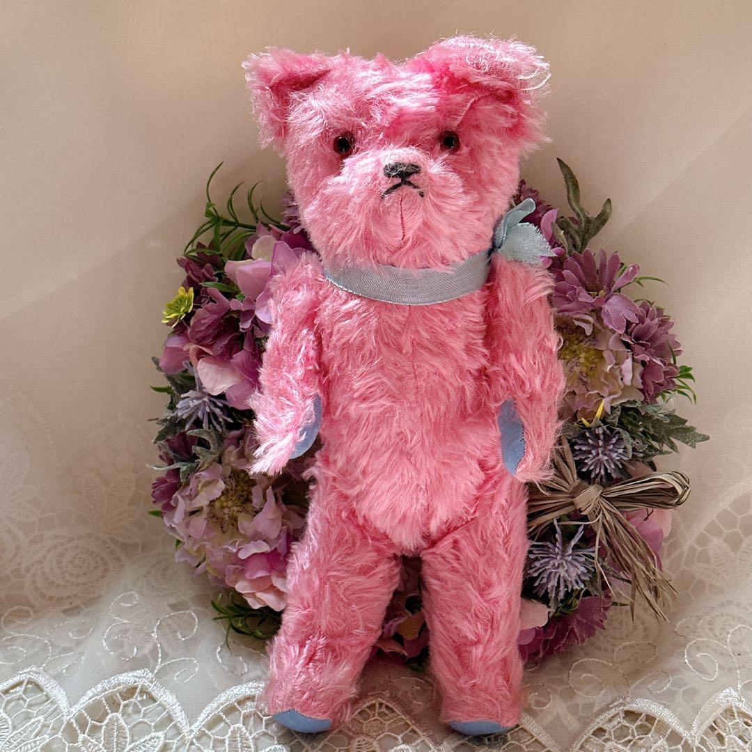 Fried Shrimp 様✨美✨❤️小さめアンティークピンクベア❤️