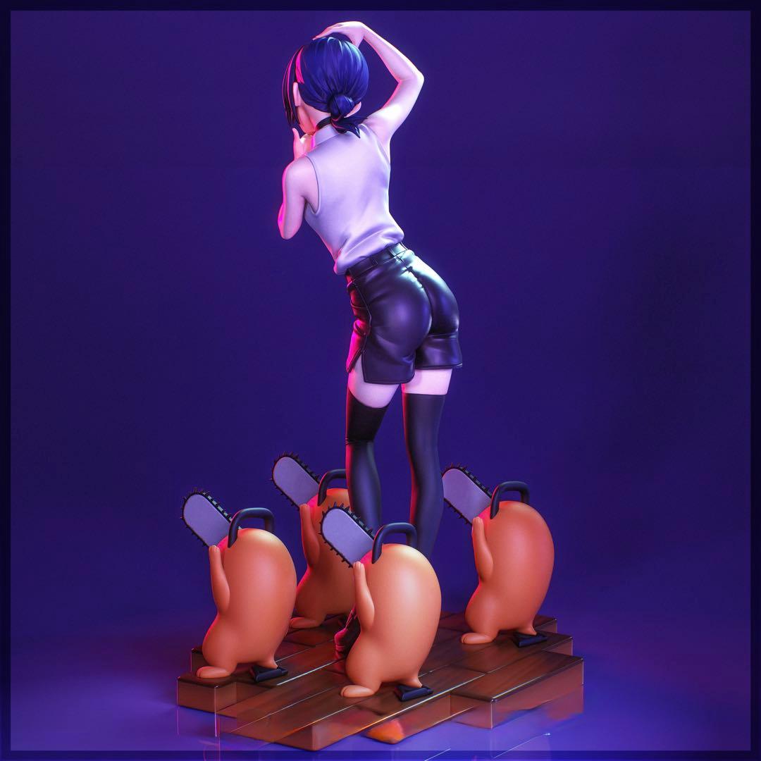 レゼ　ガレージキット　ガレキ　未塗装未組立　1／7スケール　チェーンソーマン